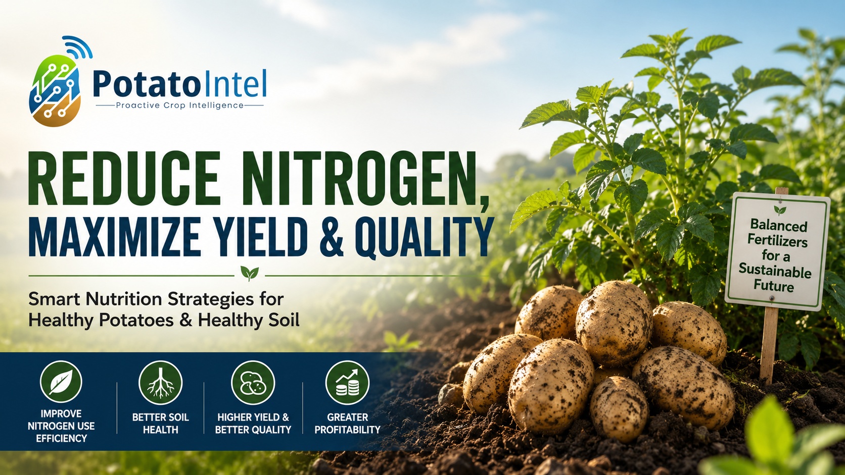 How Potato Farmers Can Reduce Nitrogen Use Without Sacrificing Yield or Quality